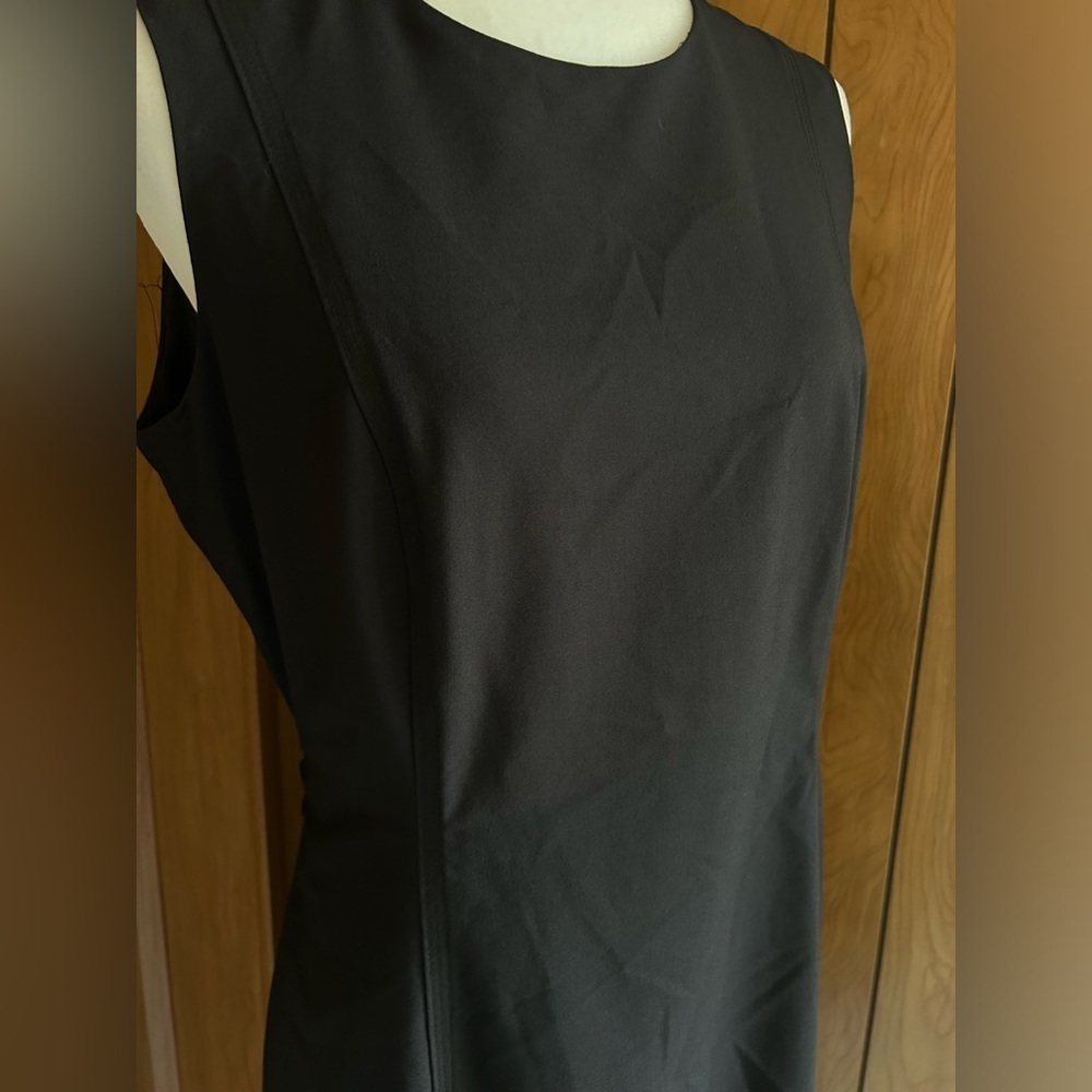Calvin Klein black sheath dress size 12 plus - Picture 2 of 10